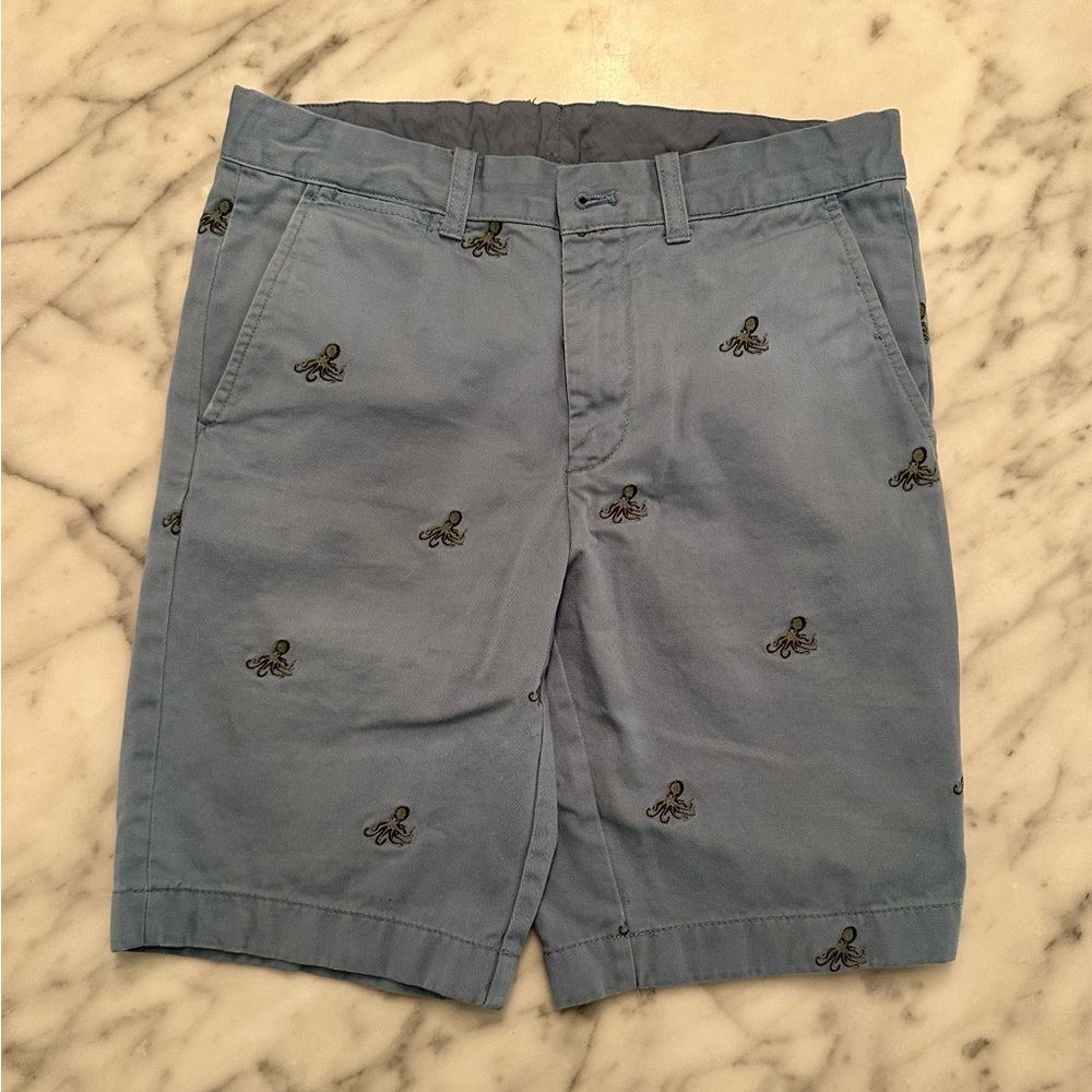 Crewcuts “Octopus” Embroidered Everyday Shorts - Size 12 Boys / Youth